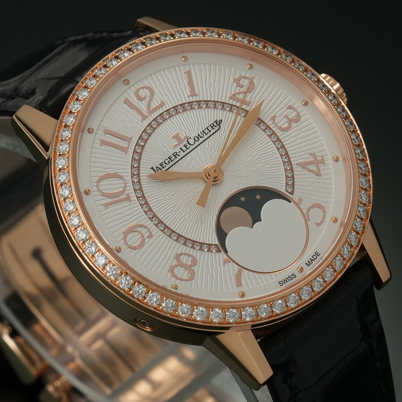 Jaeger LeCoultre(USED)예거르쿨트르 랑데부 클래식 문페이즈 다이아베젤 Q3572430
